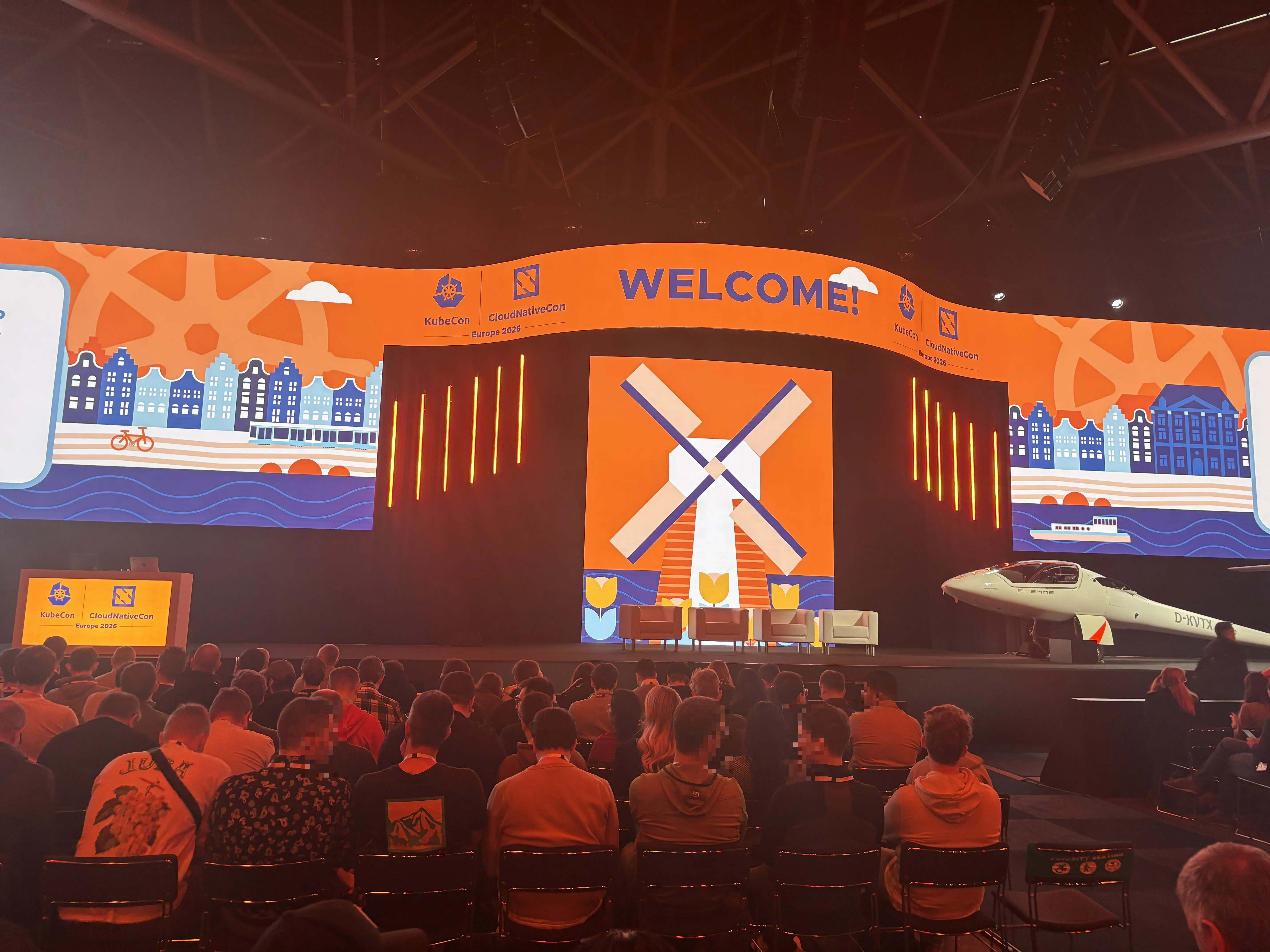 The keynote venue