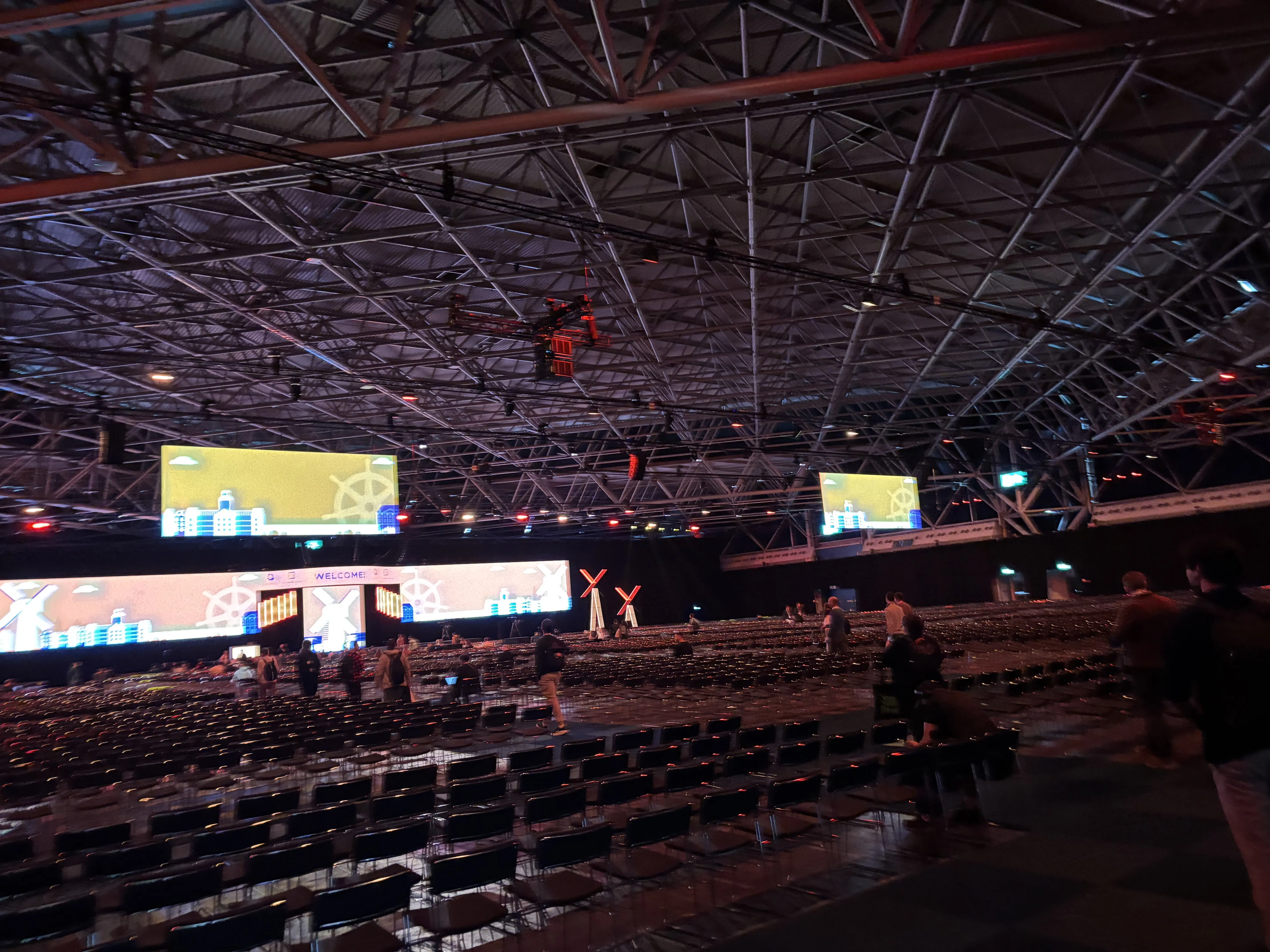 The keynote venue